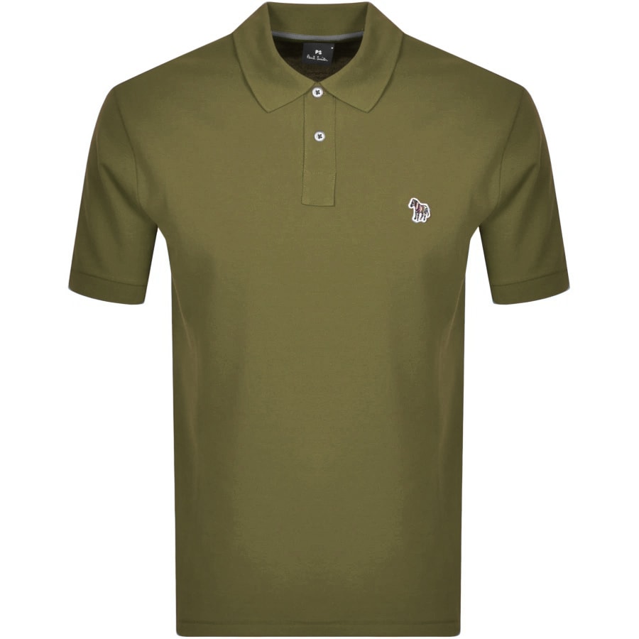 Alternative Image for ProductPS By Paul Smith Regular Polo T Shirt Green1